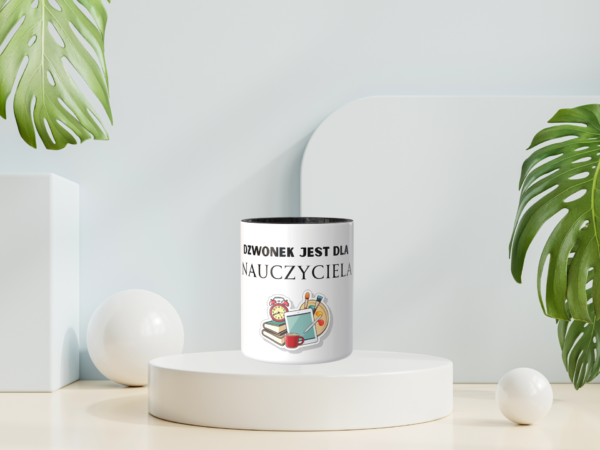 Śmieszny Kubek Dla Nauczycieli - Dzwonek jest dla nauczyciela